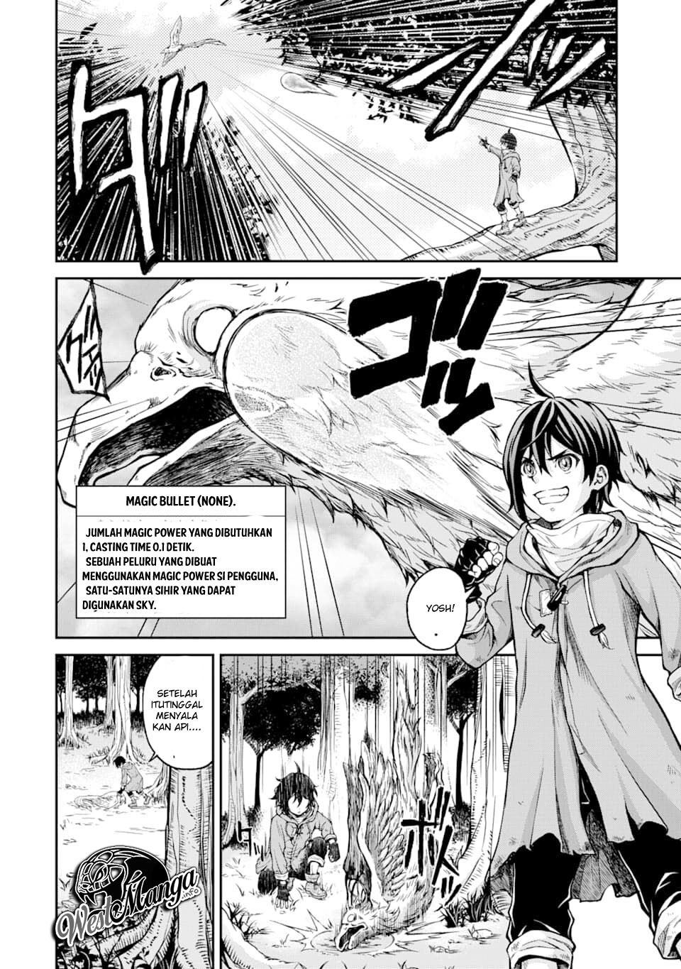Saisoku Musou No B-kyuu Mahou Tsukai: Ippatsu Utareru Mae Ni Senpatsu Uchikaesu! chapter 1
